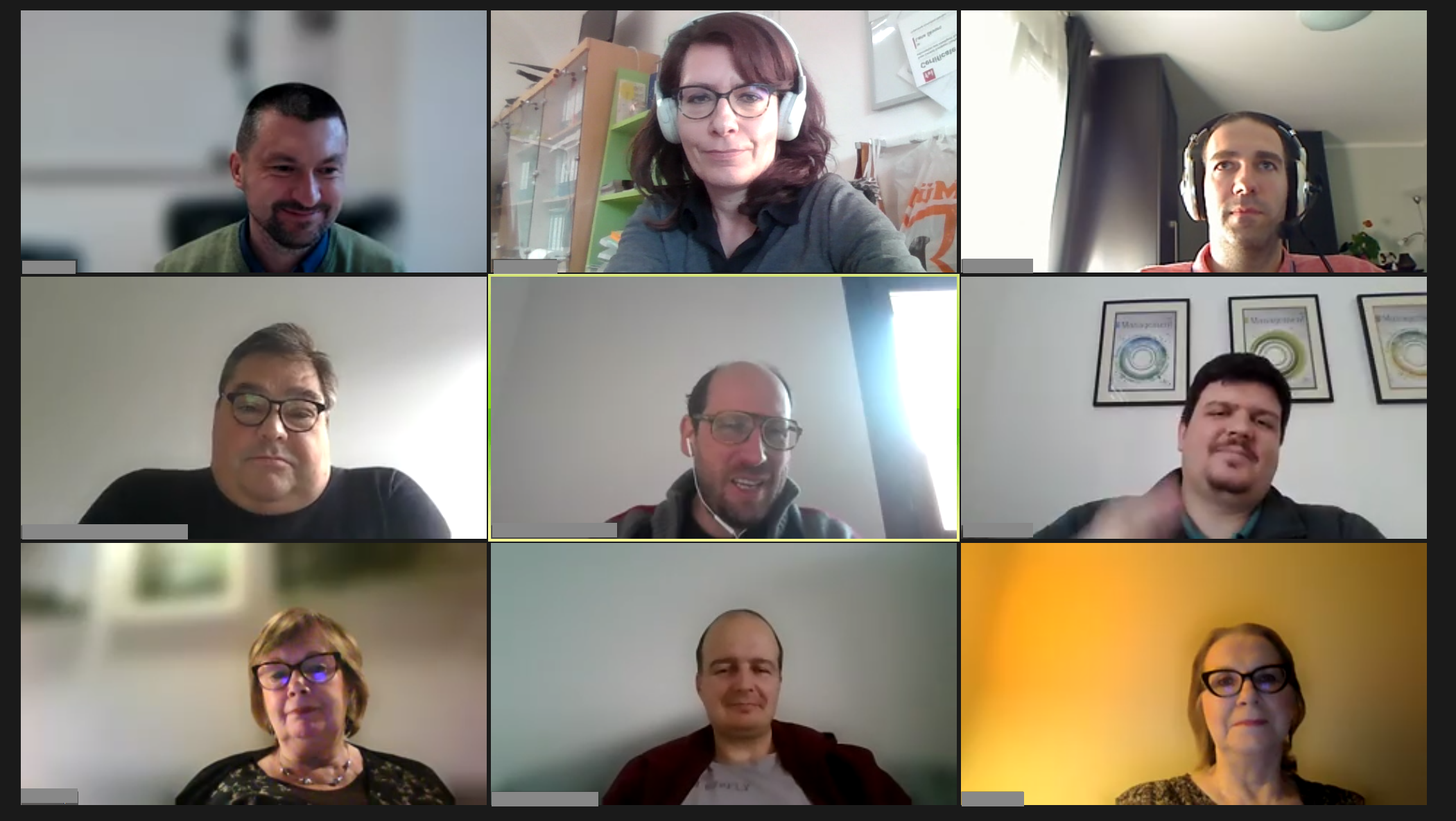 T4E4 meeting screenshot